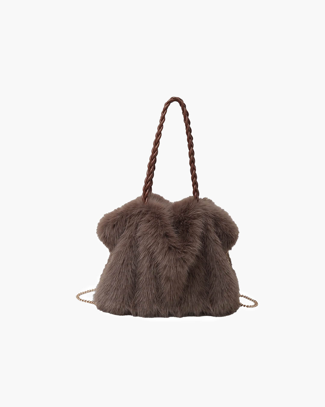 I Tote Bag with soft structure and chain strap
