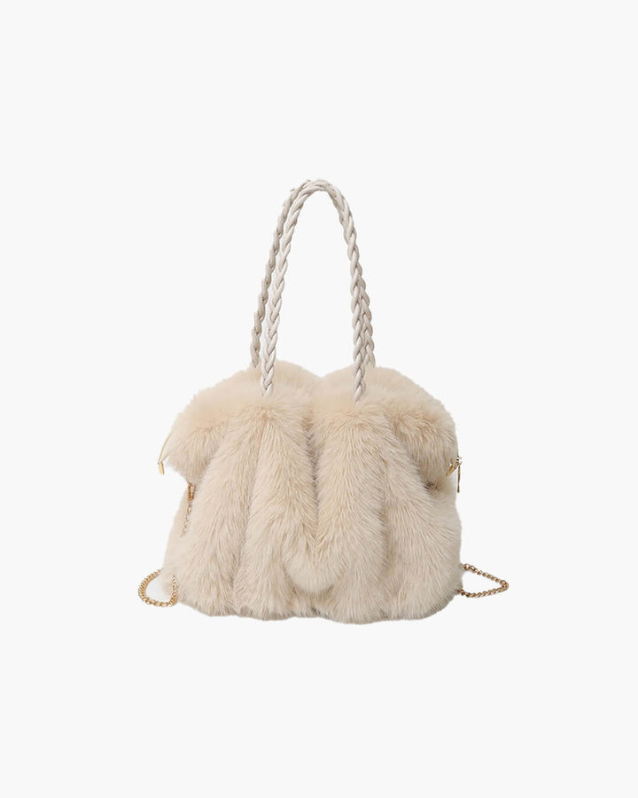 I Tote Bag with soft structure and chain strap