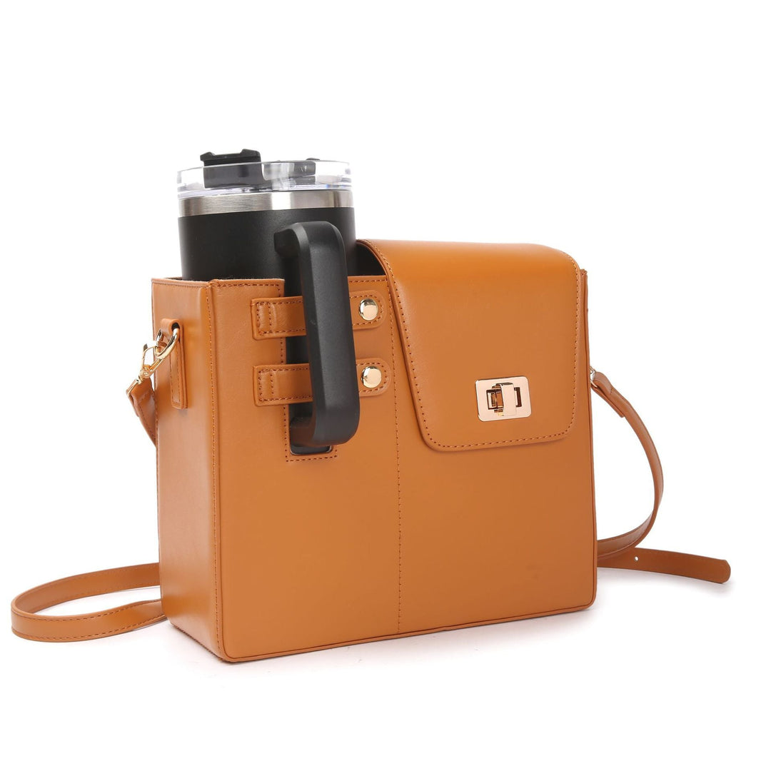 Vegan Leather Shoulder Bag