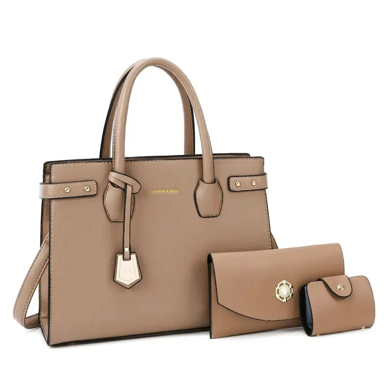 Rectangular Shoulder Bag in Leather