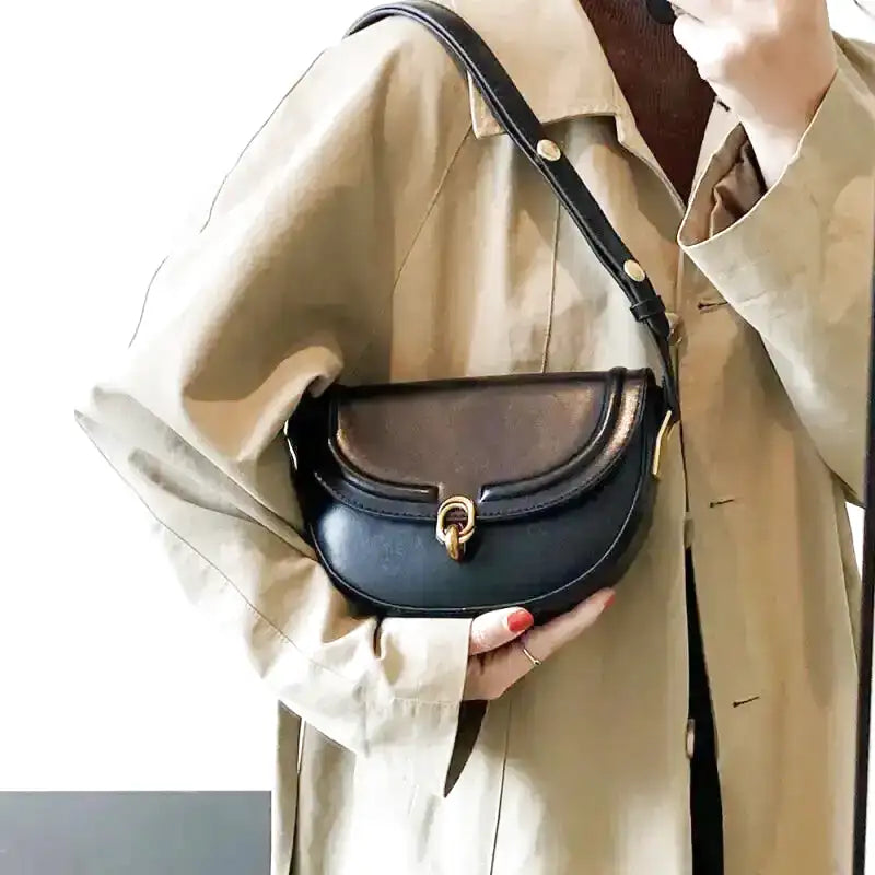 Small Leather Shoulder Handbag