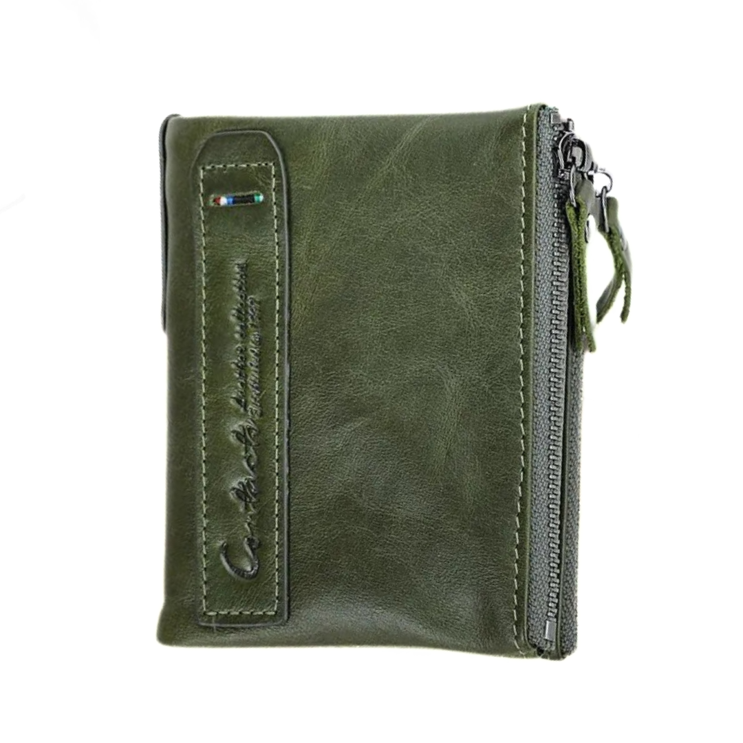 Wallet - double zipper small women's bag