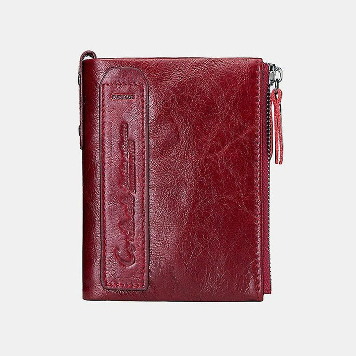 Wallet - double zipper small women's bag