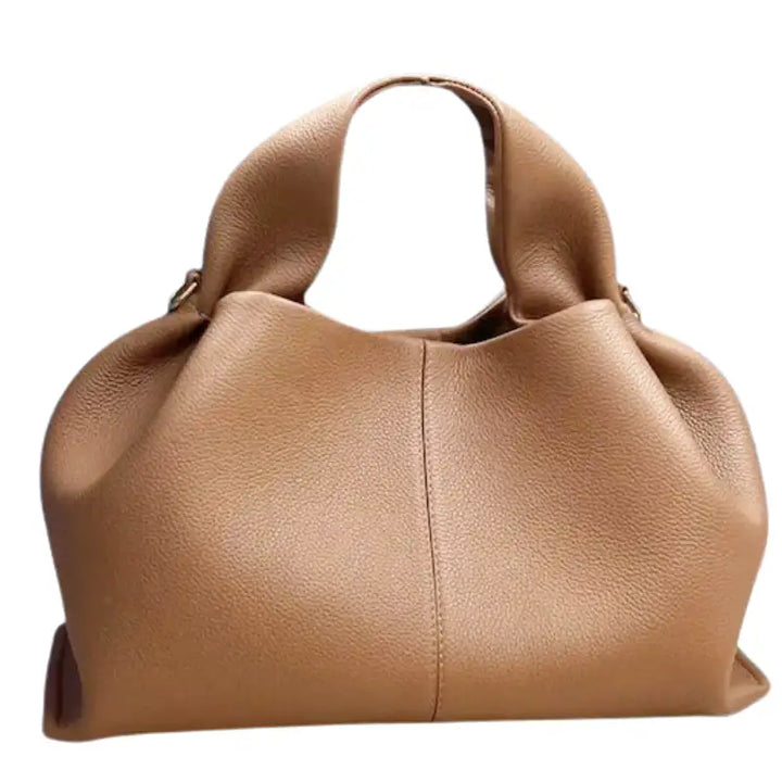 Soft Leather Shoulder Handbag