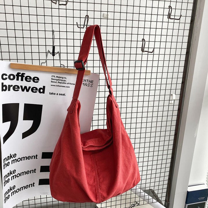 Practical and elegant linen shoulder bag for women