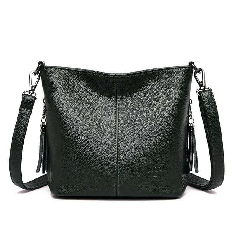 Leather Shoulder Bag Stay Organized in Style!