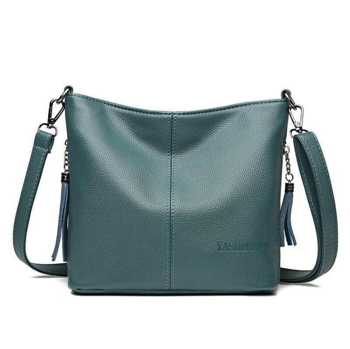 Leather Shoulder Bag Stay Organized in Style!