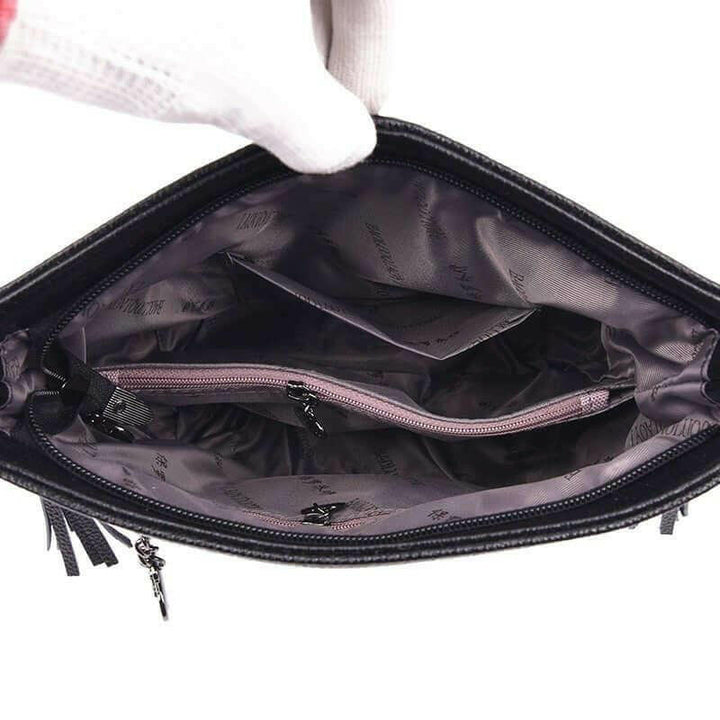 Leather Shoulder Bag Stay Organized in Style!