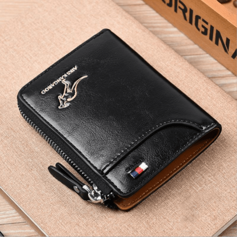 Anti Theft Leather Wallet For Men